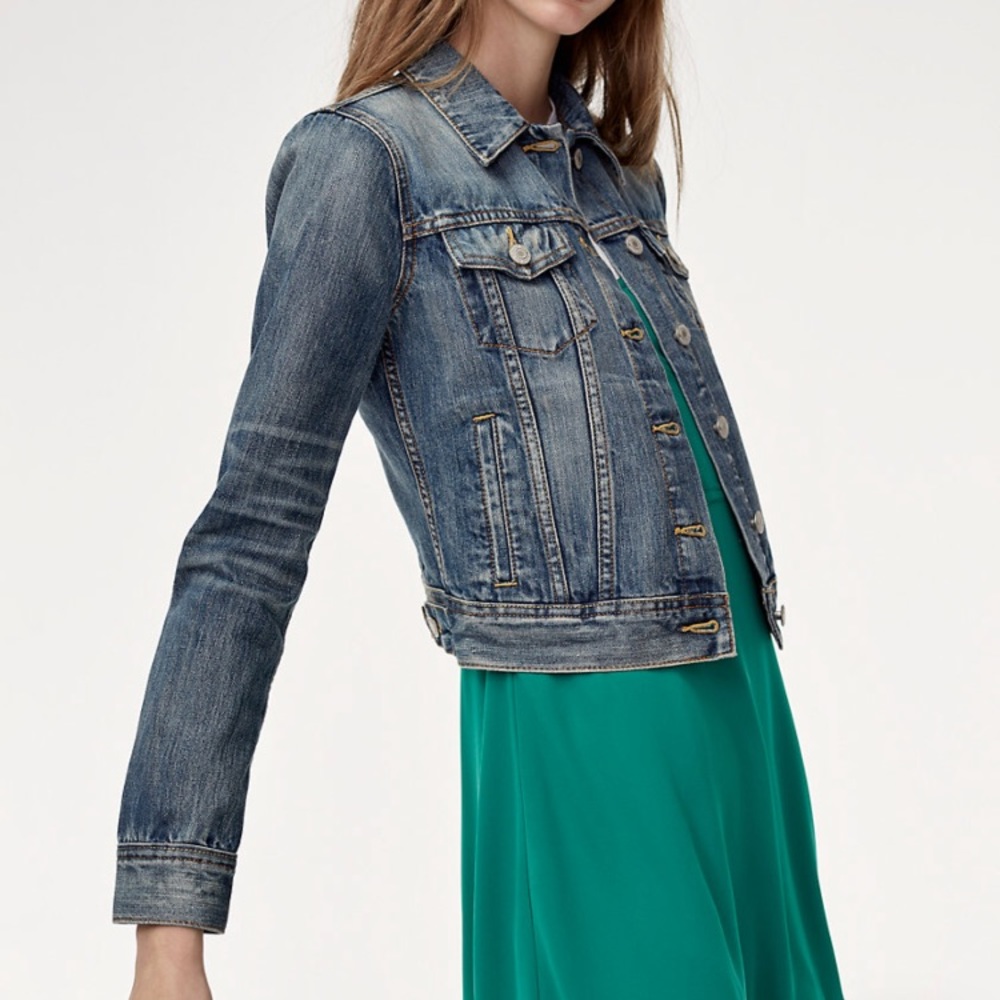Cropped Jean Jacket